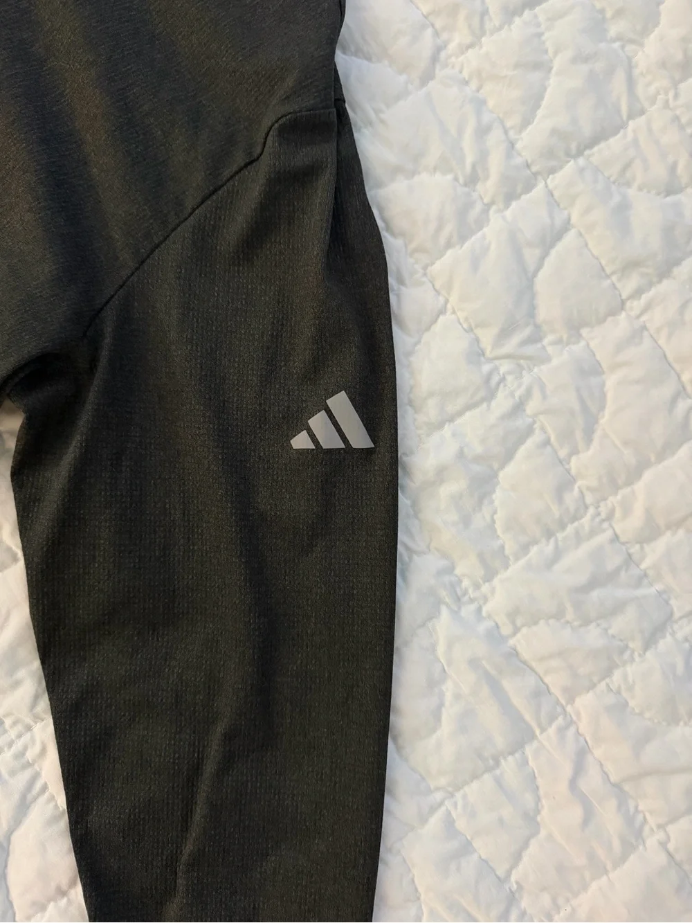 adidas Black Lightweight Hoodie Jacket - Fox Creek Golf Course logo
